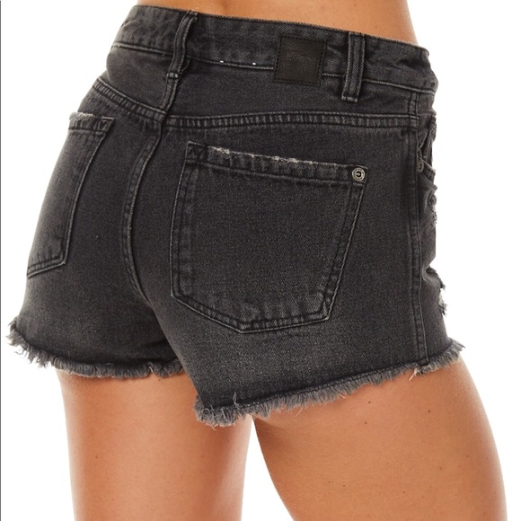 🆕 RVCA Highly Vibed Womens Denim Short - Picture 6 of 8